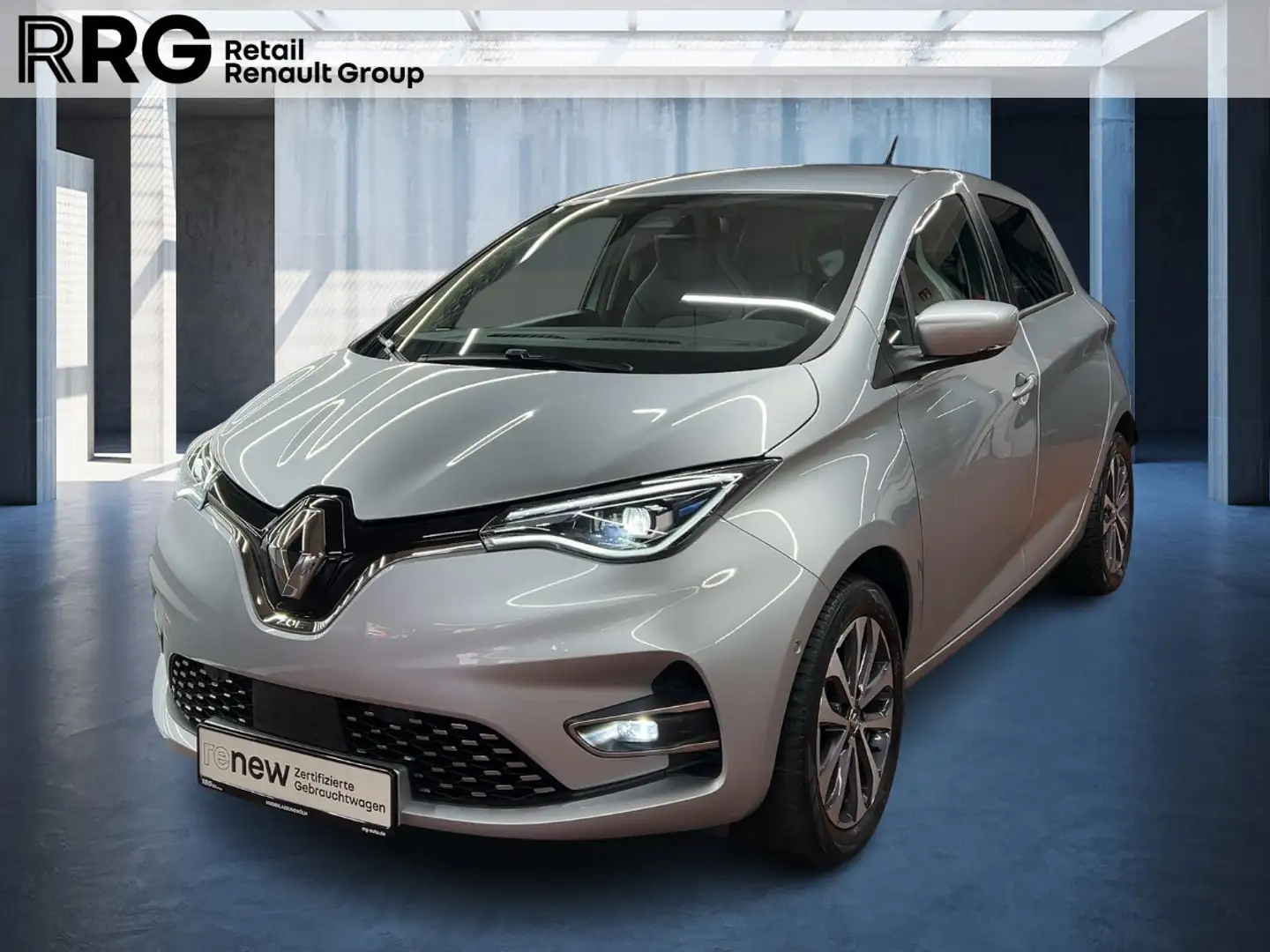 Renault ZOE INTENS R135 50 kWh #1 BATTERIEKAUF Silber - 1