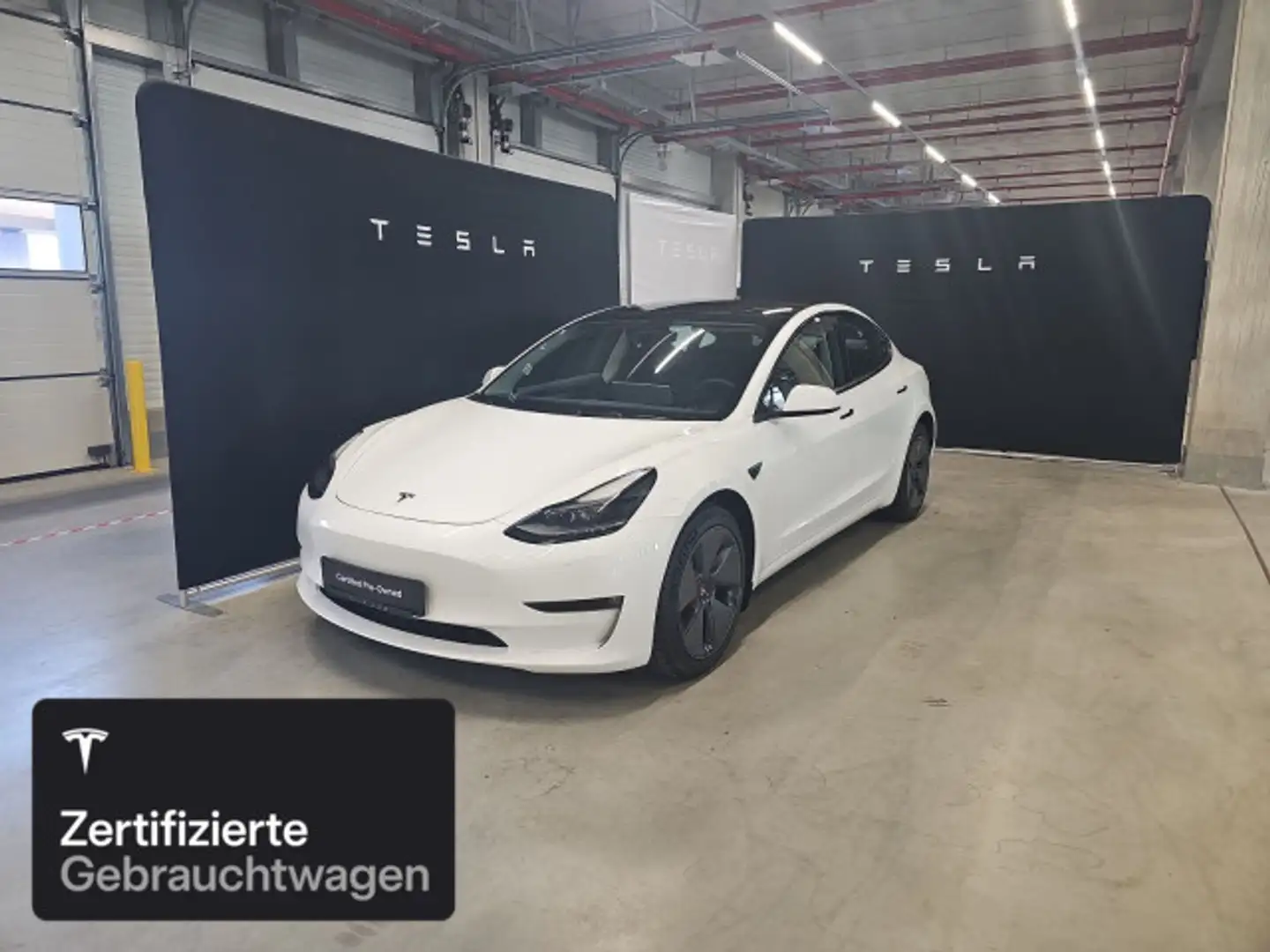 Tesla Model 3 Long Range AWD Weiß - 2
