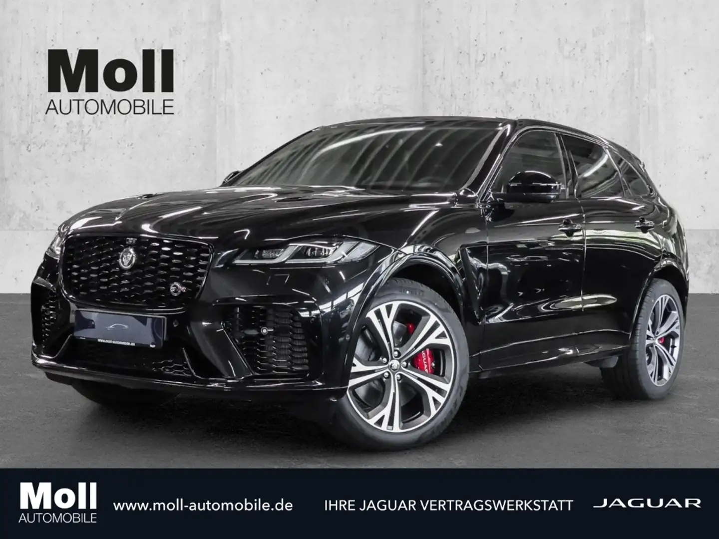 Jaguar F-Pace F-PACE SVR AWD P550 HUD AD Navi digitales Cockpit Schwarz - 1