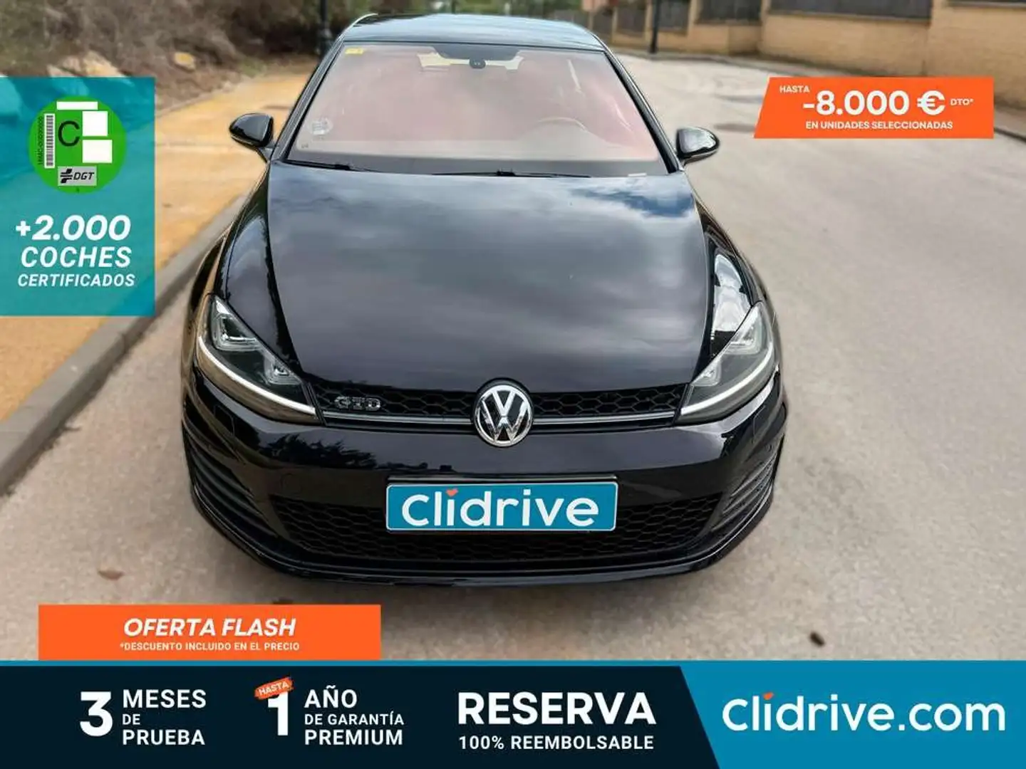 Volkswagen Golf 2.0TDI GTD 135kW Negro - 1