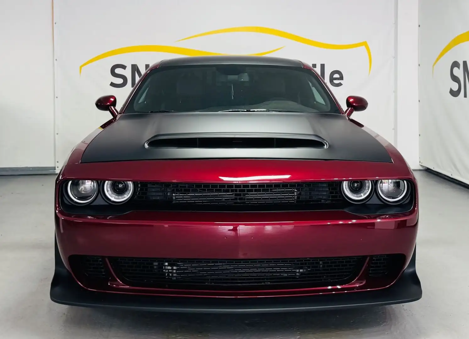 Dodge Challenger 5.7 V8 HEMI WIDEBODY ALCANTARA (1) Rouge - 2