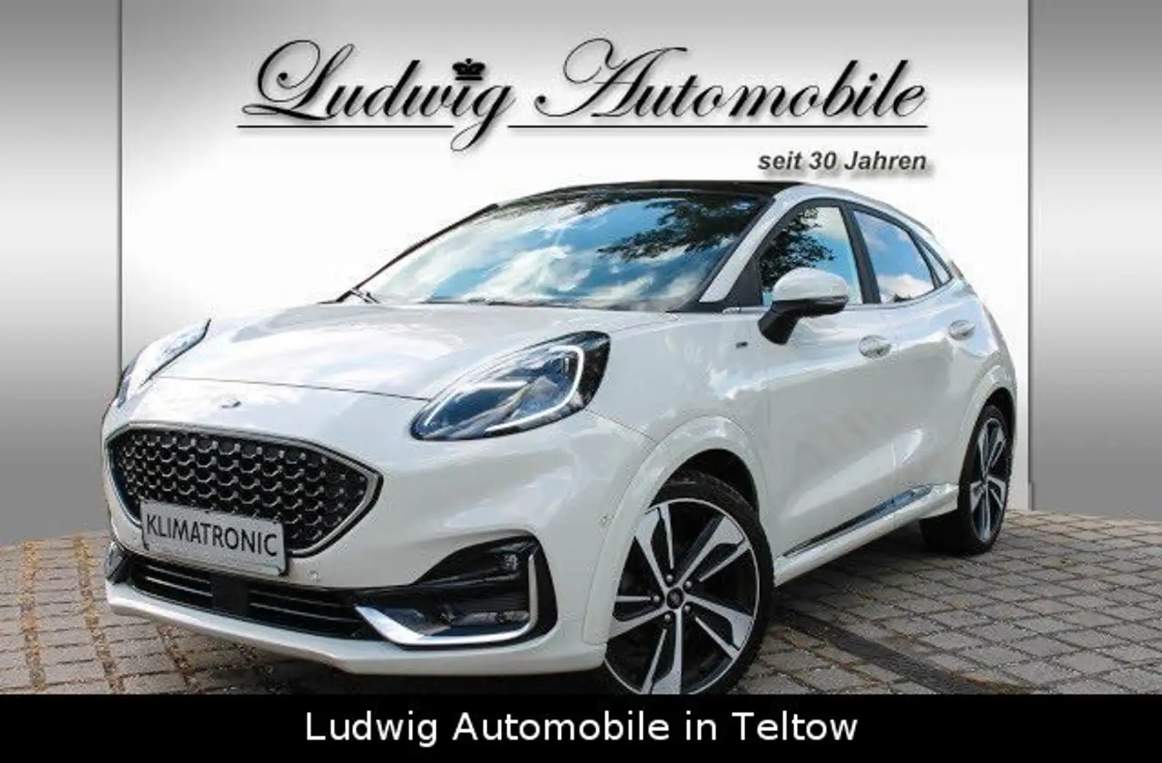 Ford Puma ST-Line Vignale 1.0 Pano*Leder*Kamera Weiß - 1