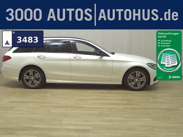 Mercedes-Benz C 250 T d 4M AMG-Line Navi Pano Burmester LED
