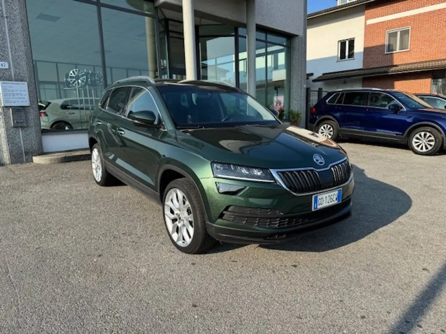 Skoda Karoq Karoq 2.0 tdi Style 4x4 dsg Grün - 1