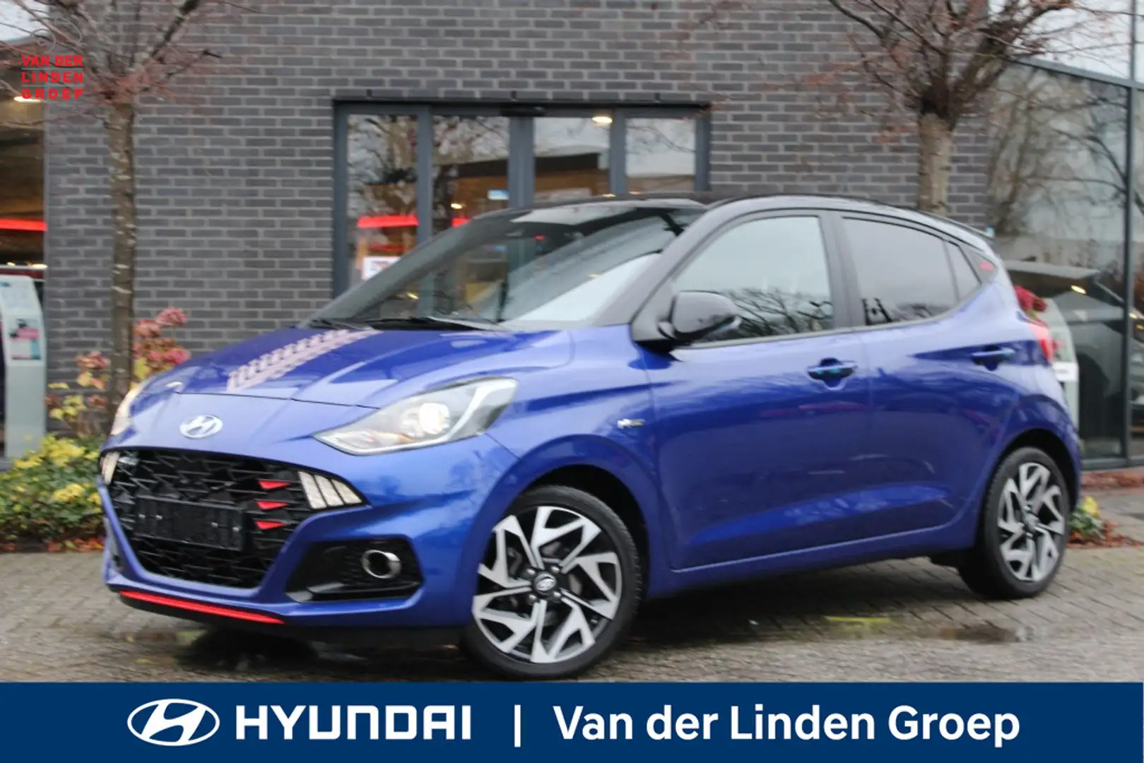 Hyundai i10 1.0 T-GDI N Line 100PK! Full Option! "RIJKLAARPRIJ Blauw - 1
