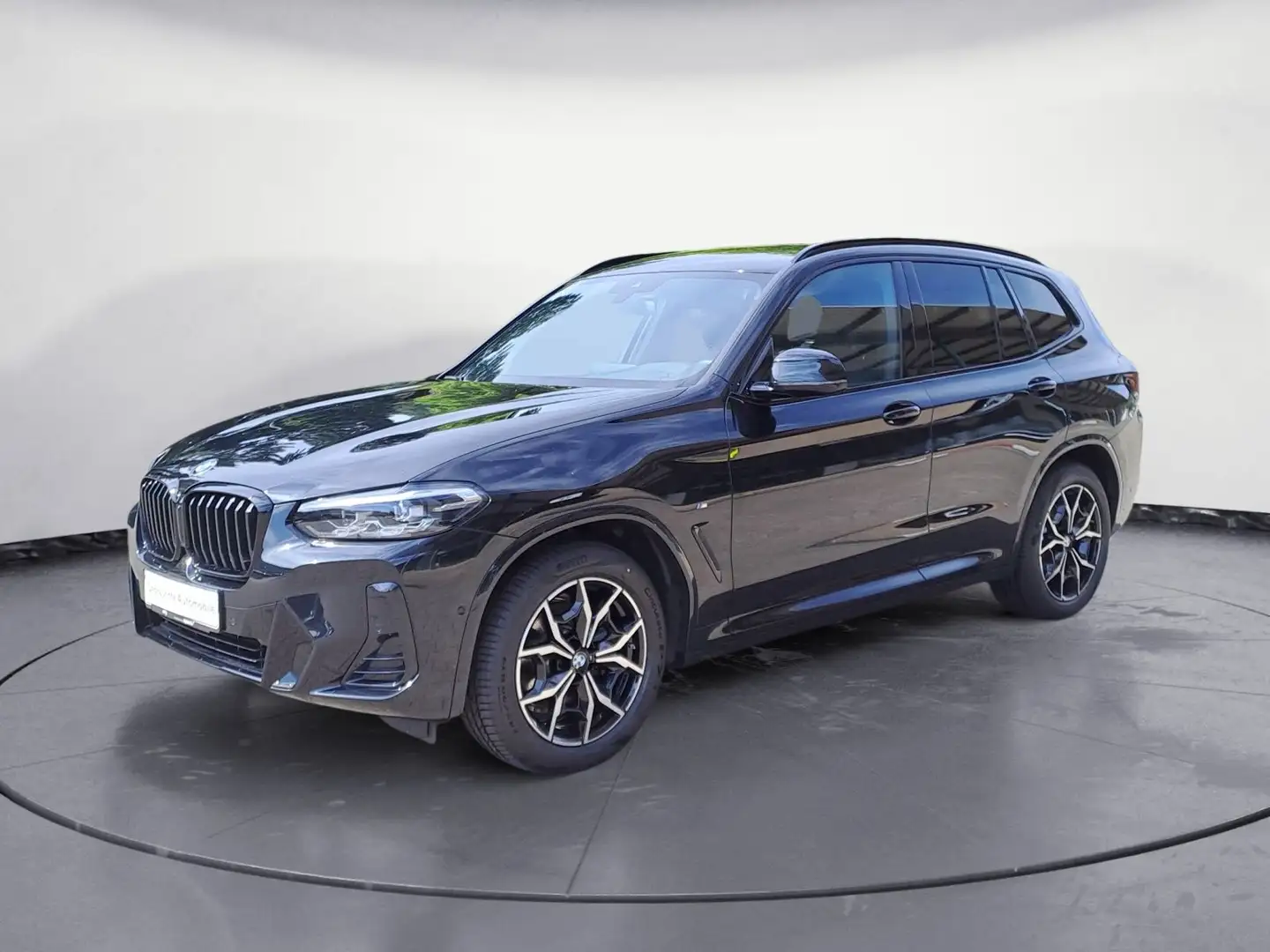 BMW X3 xDrive20d M Sport AHK NAVI KAMERA Zwart - 2