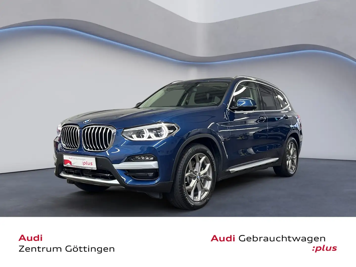 BMW X3 xDrive 30 e xLine AHK+PANO+LED+ENTERTAINMENT Bleu - 1