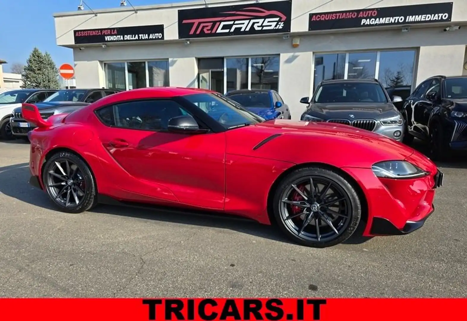 Toyota Supra GR 3.0 Lightweight MT MANUALE STAGE 1+ /BOLLO 2026 Rosso - 1