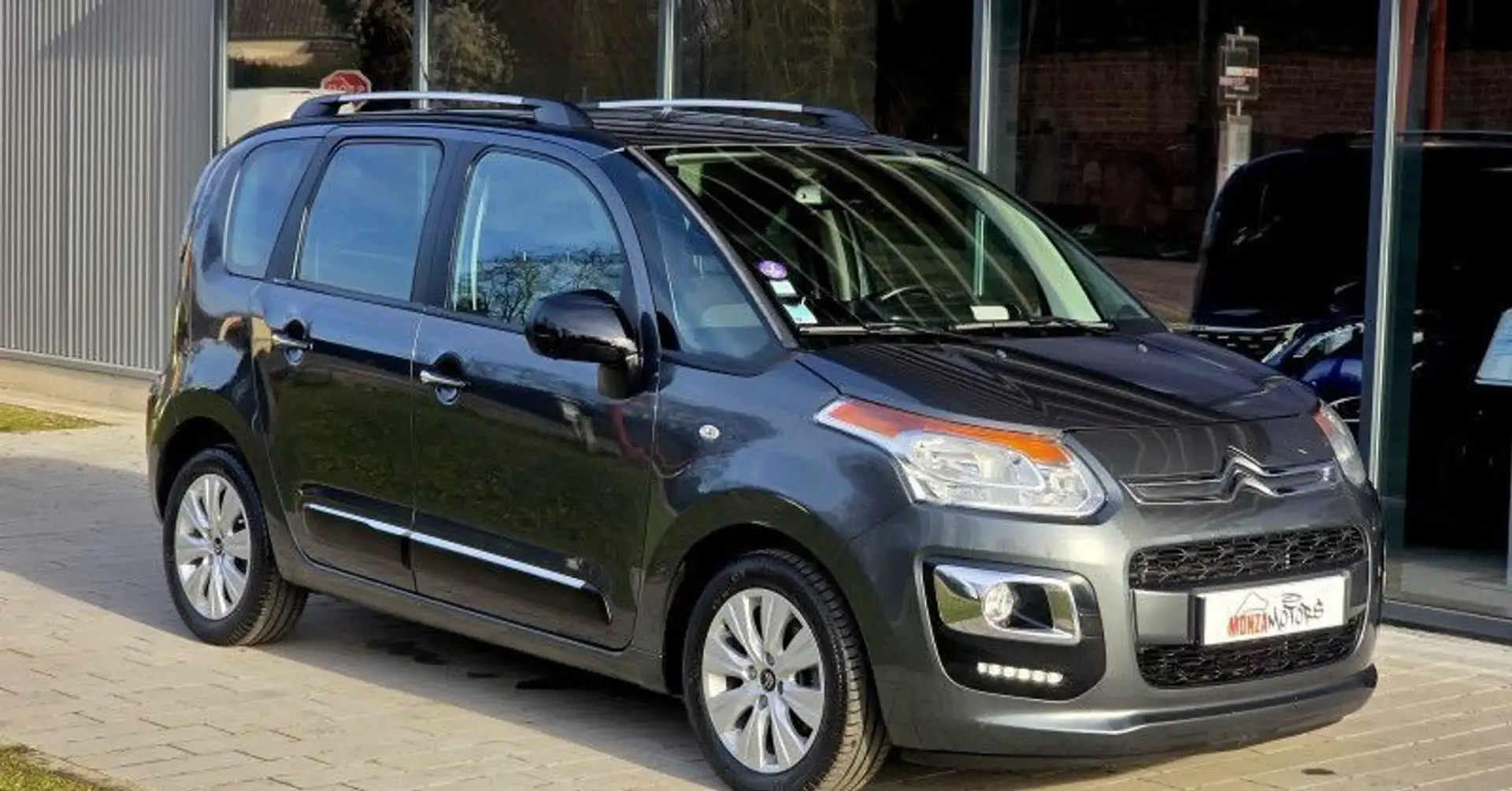 Citroen C3 Picasso PURETECH 110 EXCLUSIVE Gris - 1
