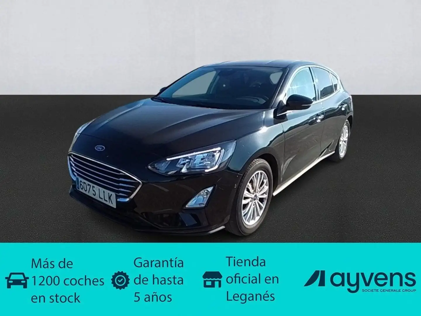 Ford Focus 1.5Ecoblue Titanium 120 Negro - 1
