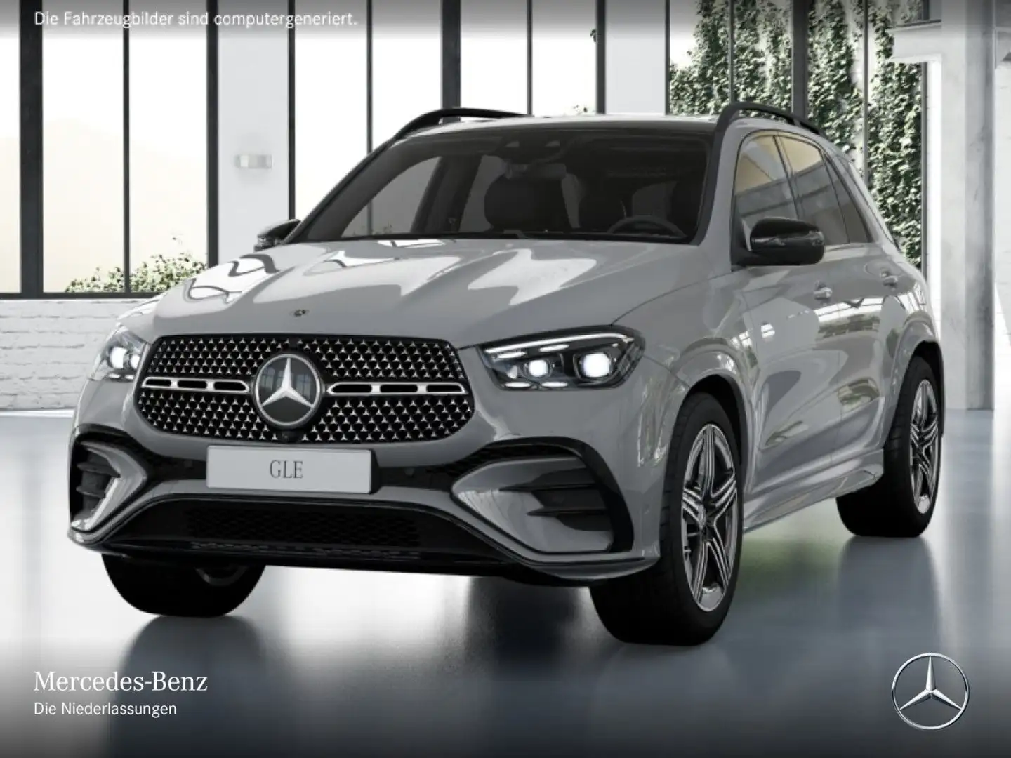 Mercedes-Benz GLE 400 e 4M AMG+NIGHT+PANO+360+AHK+MULTIBEAM+HUD Šedá - 2