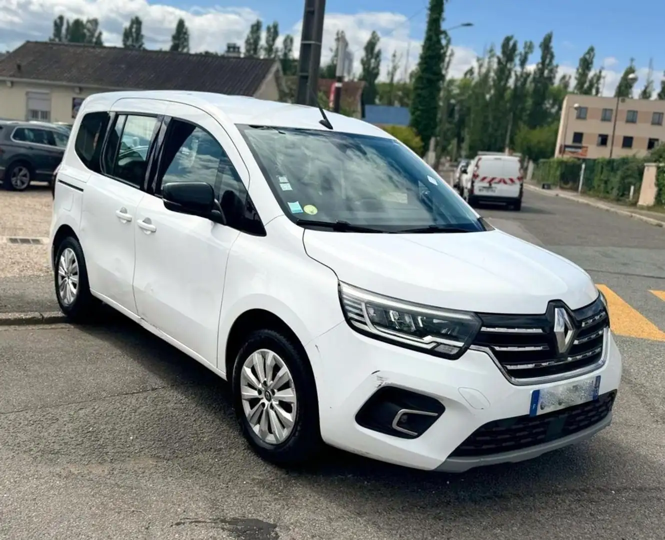 Renault Kangoo III Zen 1.5 dCi 95CV BVM6 5 PLACES 12500HT ENTRETI Blanc - 1