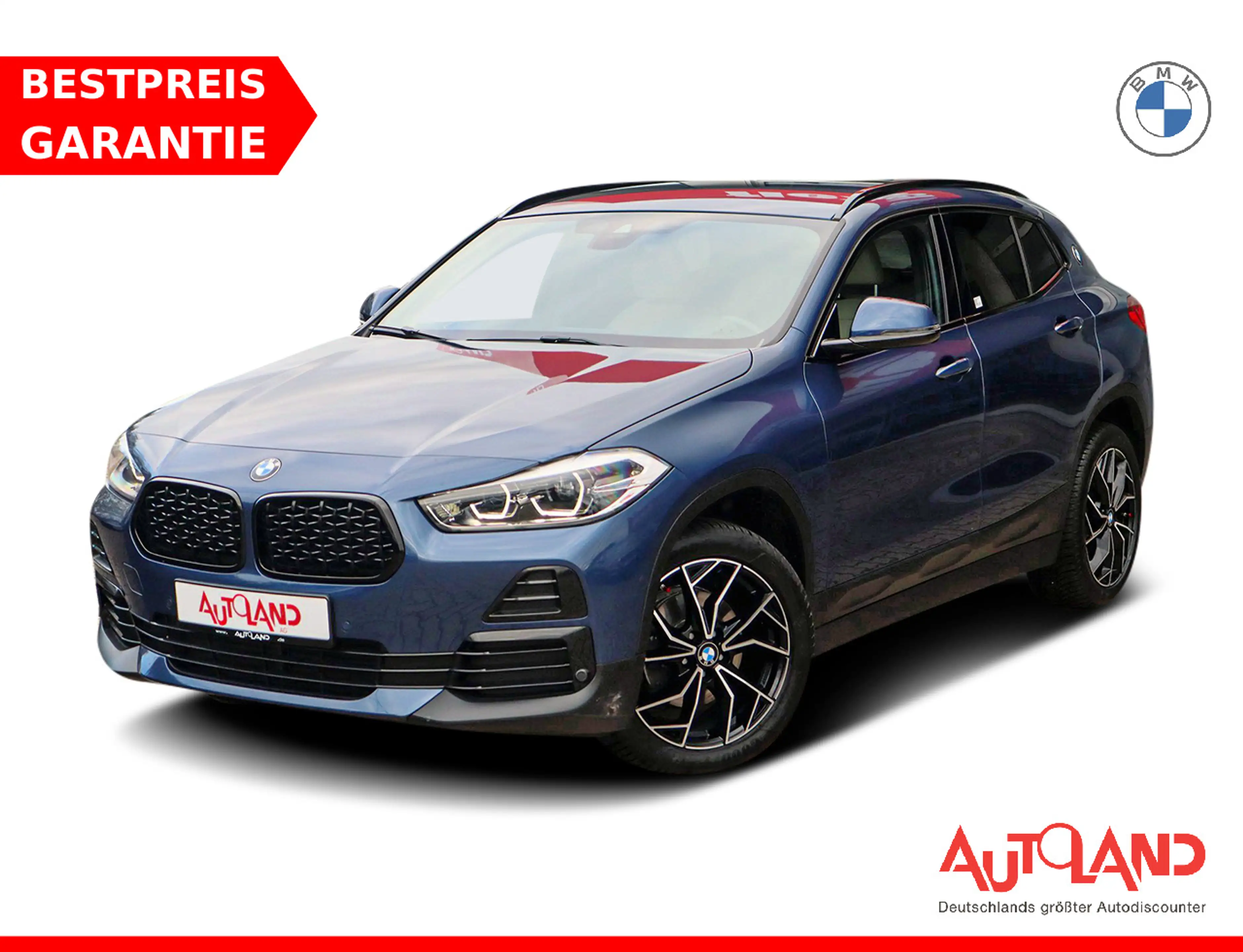 BMW X2 sDrive 18 d M Sport LED Navi Tempomat DAB AHK