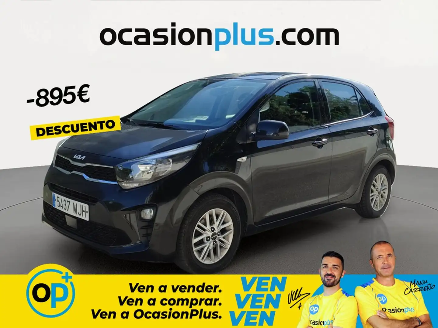 Kia Picanto 1.0 DPi Concept Pack Confort Negro - 1