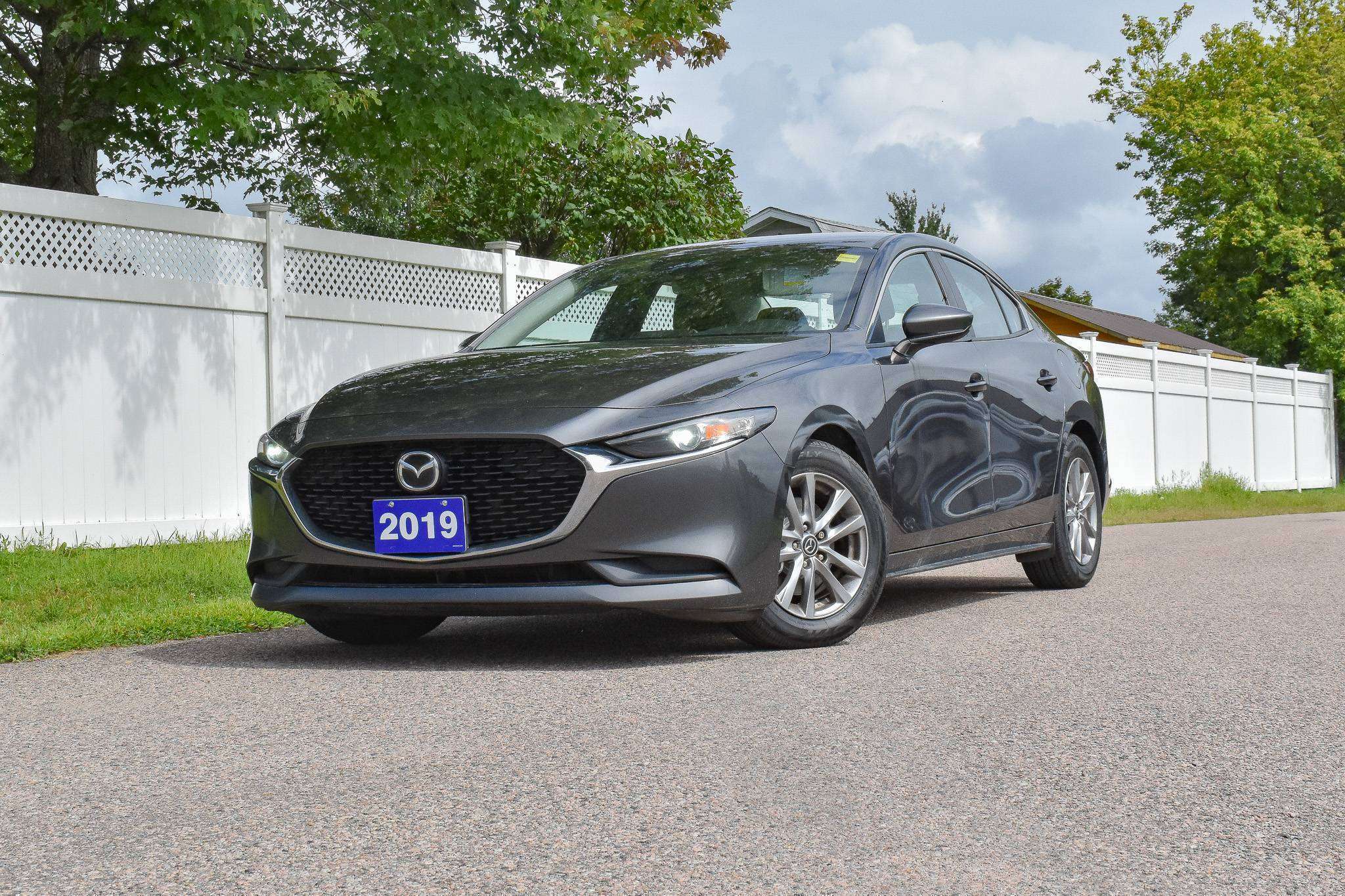 Gray 2019 Mazda MAZDA3 Sedan Automatic