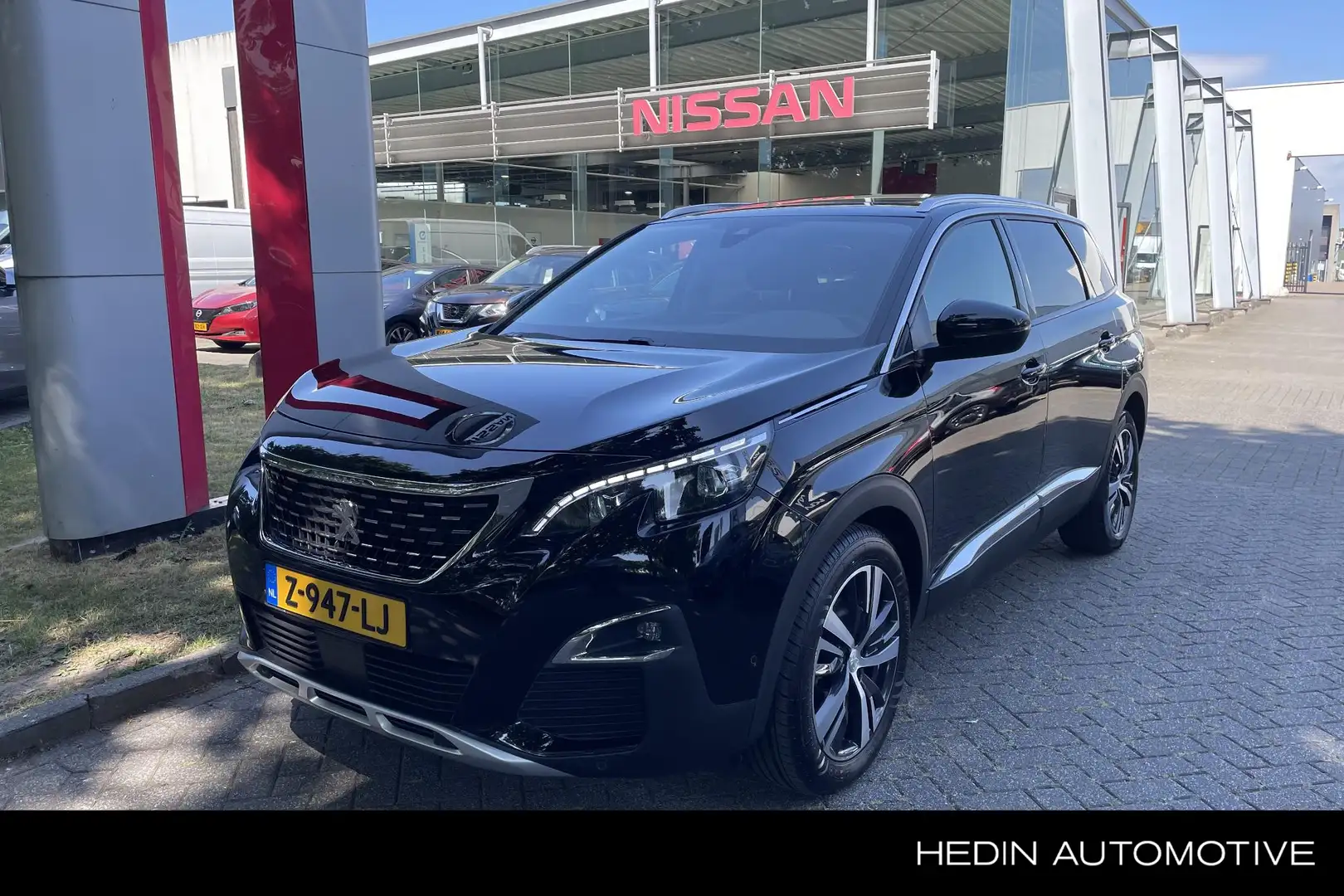 Peugeot 5008 1.2 PureTech Blue Lease Premium 7p. AUTOMAAT | AND Zwart - 1