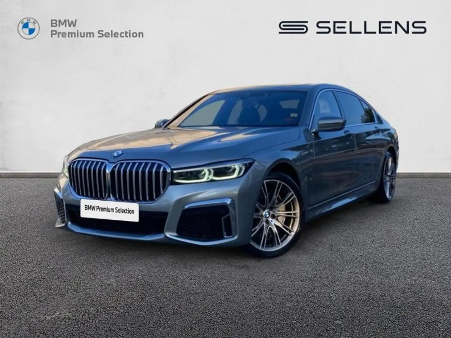 BMW 745 745LeA xDrive 394ch M Sport 17cv Gris - 1