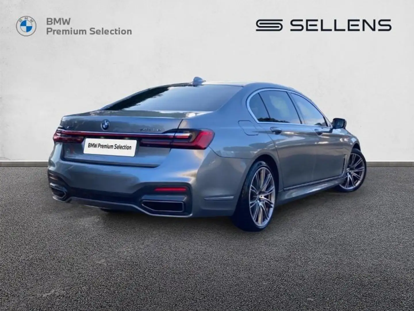 BMW 745 745LeA xDrive 394ch M Sport 17cv Gris - 2