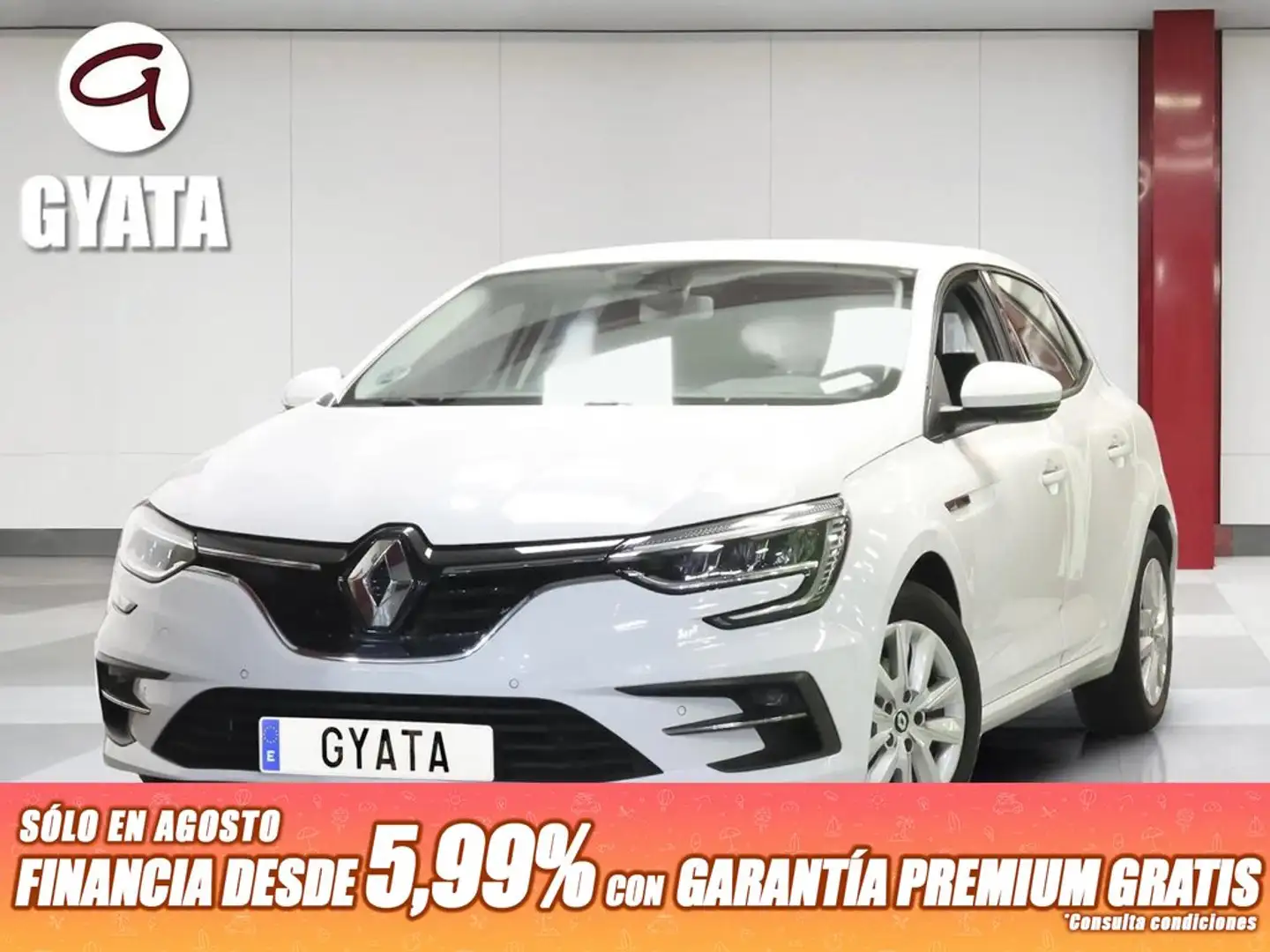 Renault Megane 1.5dCi Blue Equilibre 85kW Blanco - 1