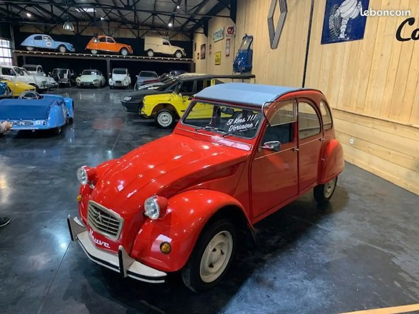 Citroen 2CV 2 CV Incroyable 2cv6 special NEUVE 50km d’origine  Rouge - 2