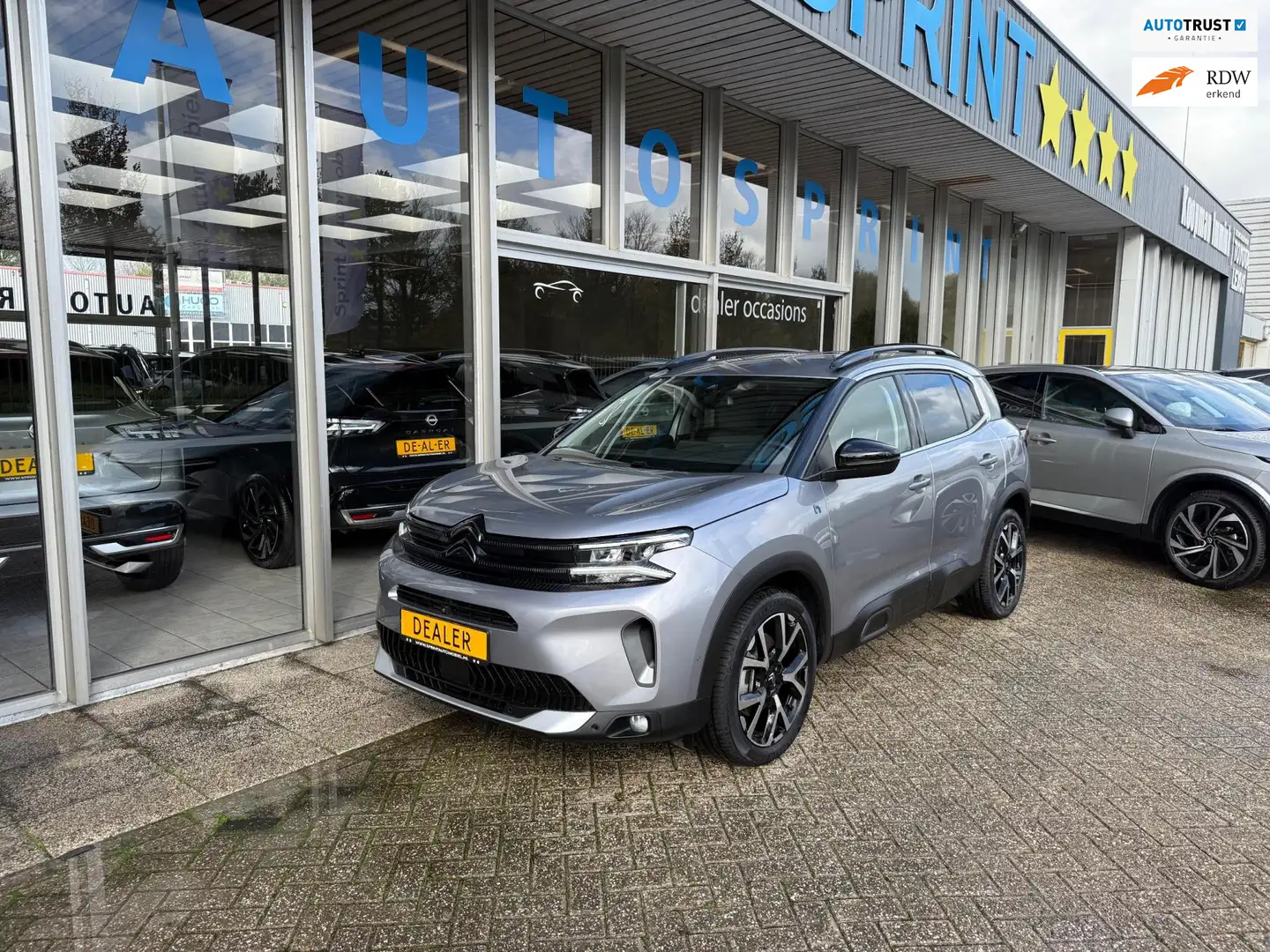 Citroen C5 Aircross 1.6 Plug-in Hybrid Shine 225PK / LEDER / NAVIGATIE Gris - 1