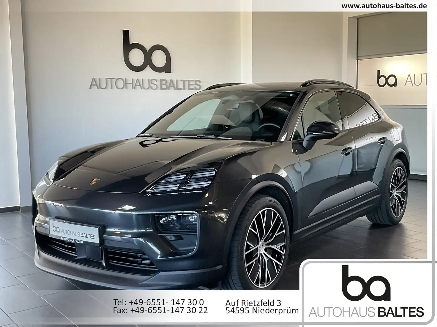 Porsche Macan Macan 4 Electric 21"/Pano/AHK/Luft/360°/Inno/LED Grau - 1