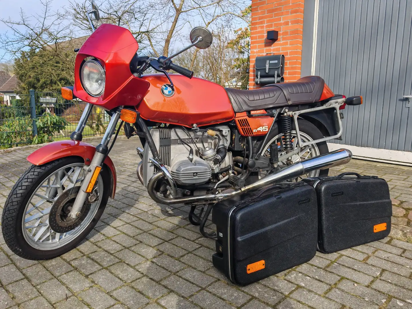 BMW R 45 Oranje - 1