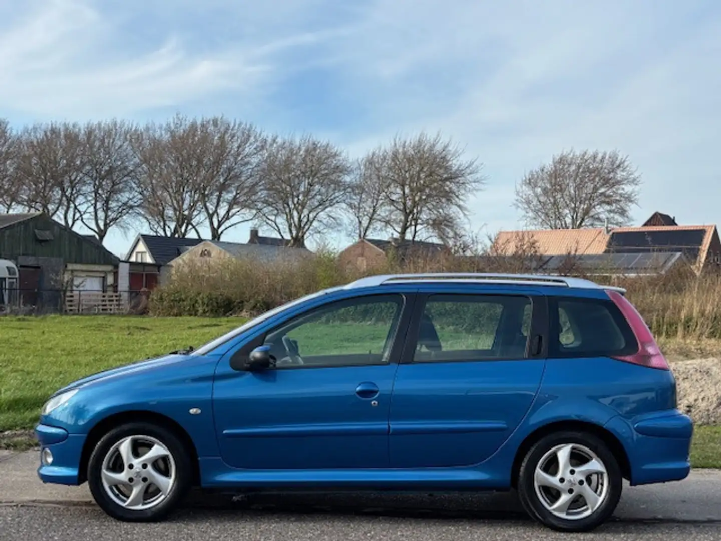 Peugeot 206 SW 1.4-16V Air-line 3 ECC Electric pakket Audio/CD Blau - 2