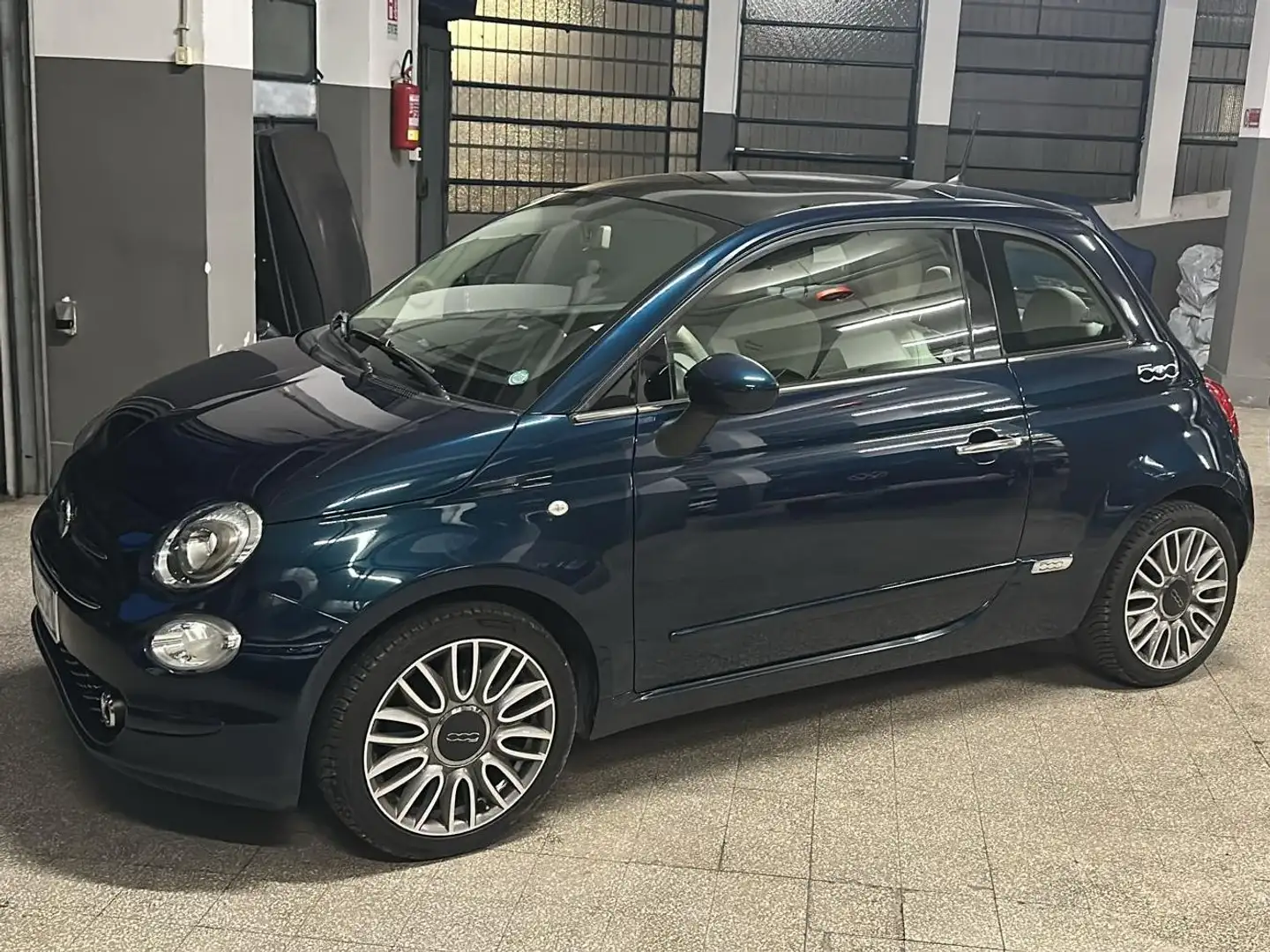 Fiat 500 500 III 1.2 GPL Lounge 69cv E6 Bleu - 1