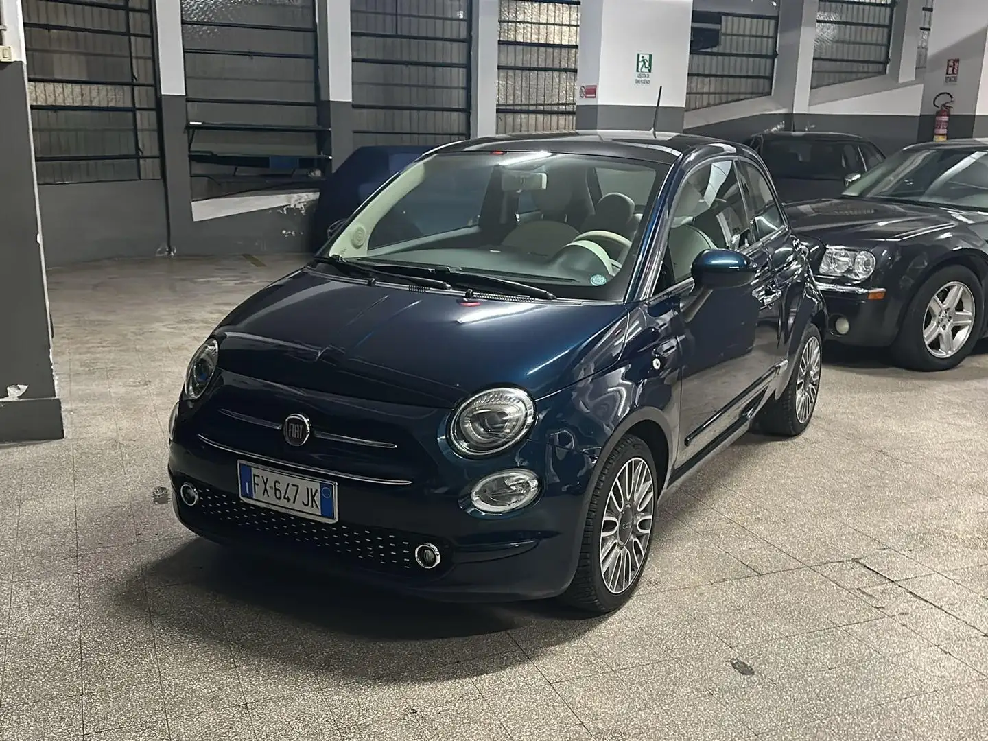Fiat 500 500 III 1.2 GPL Lounge 69cv E6 Bleu - 2