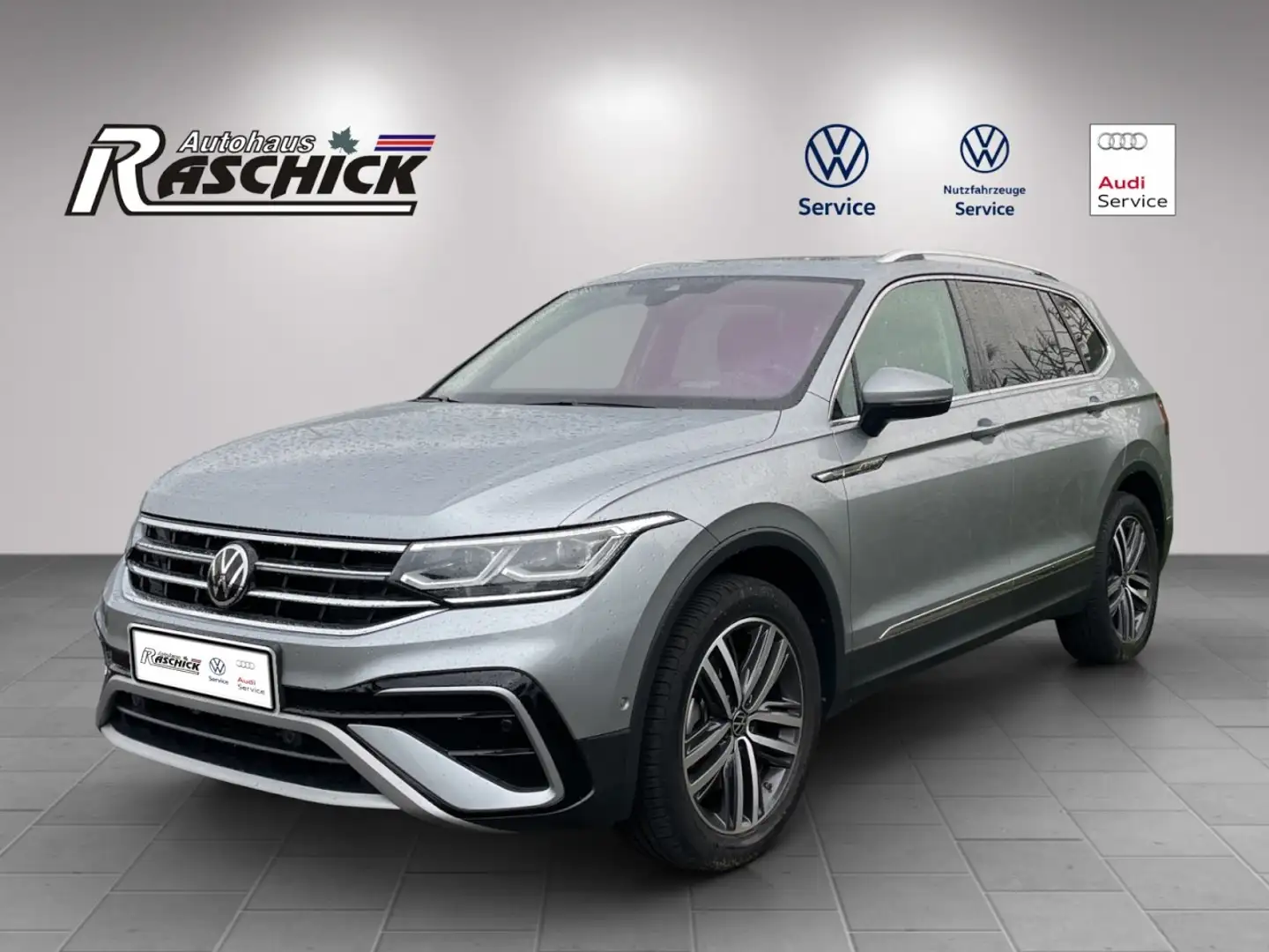 Volkswagen Tiguan Allspace 2.0 TDI DSG Elegance 4Motion Navi Matrix-LED Plateado - 2