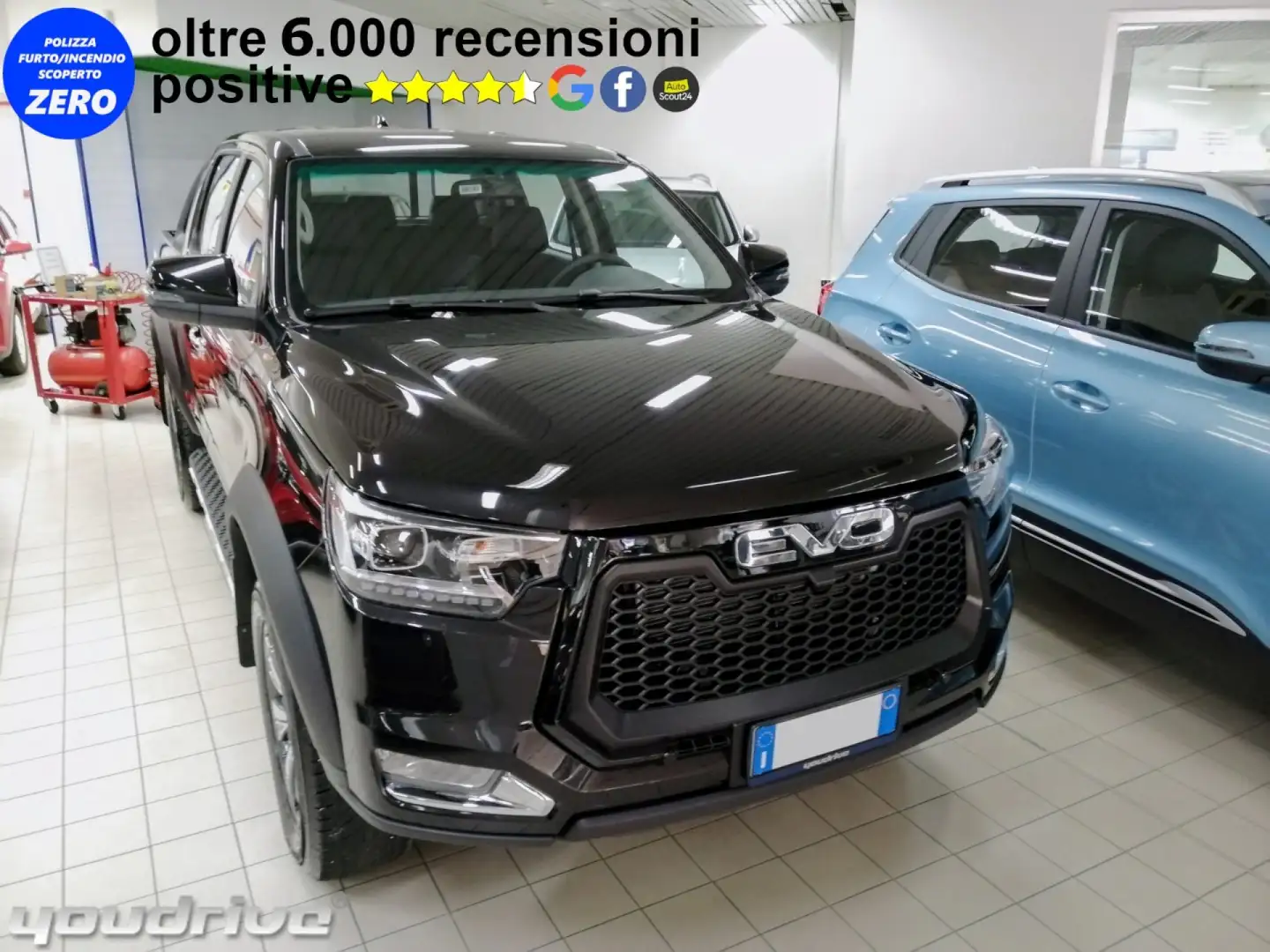 EVO Cross4 2.0 Turbo Diesel Doppia Cabina Černá - 1