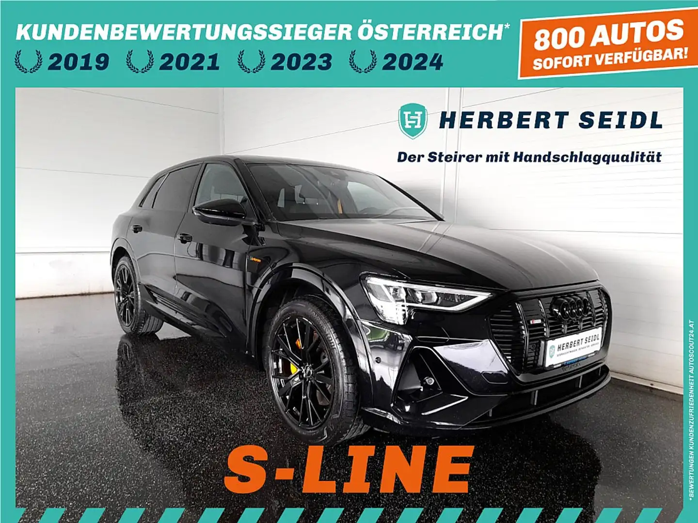 Audi e-tron 55 quattro S-LINE BLACK EDITION *NP: € 105.744,... Schwarz - 1
