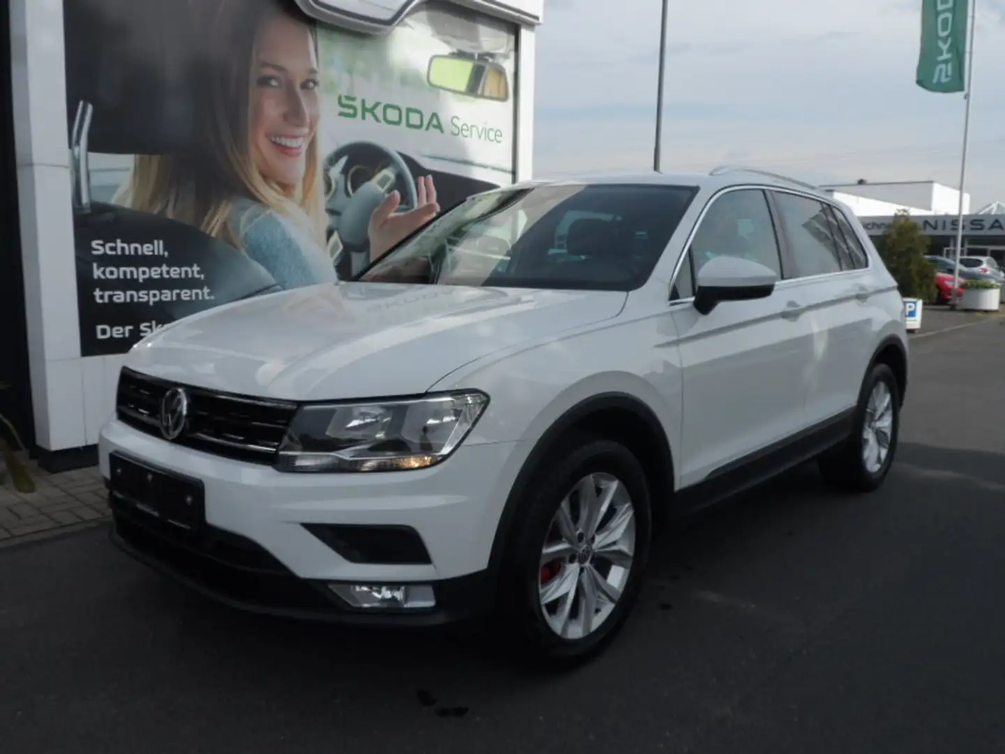 Volkswagen Tiguan Comfortline BMT/Start-Stopp 4Motion Bianco - 1