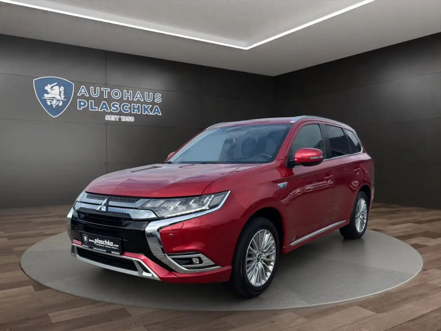 Mitsubishi Outlander 2.4 PHEV Intro Edition 4WD ACC*AHK*SHZ Klima Rot - 1