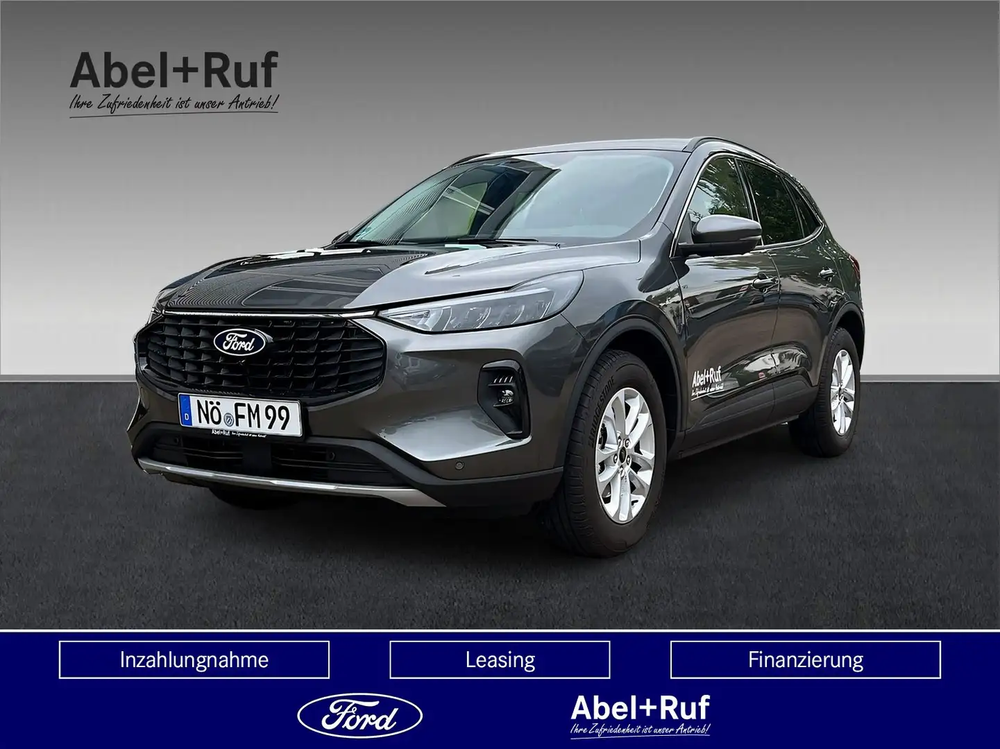 Ford Kuga Titanium+360Kamera+ACC+PDC+CarPlay+WinterPa Grau - 1