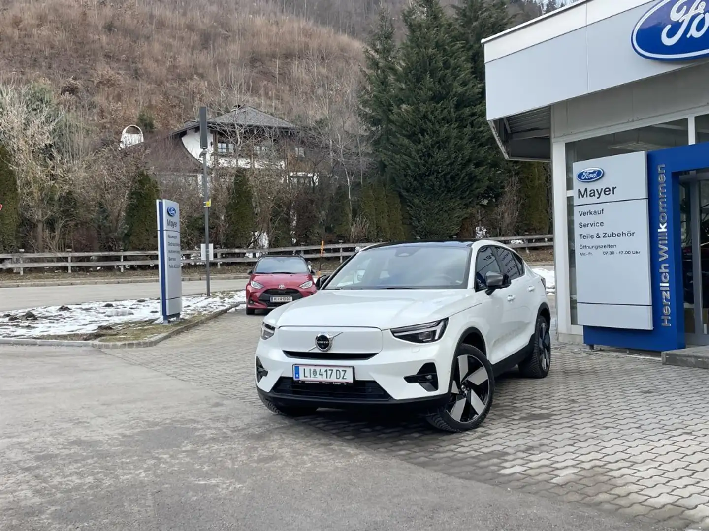 Volvo C40 Recharge Twin 78kWh Ultimate Wit - 1