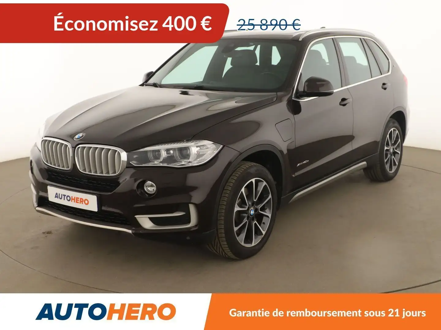 BMW X5 xDrive40e xLine BVA8 Brun - 1
