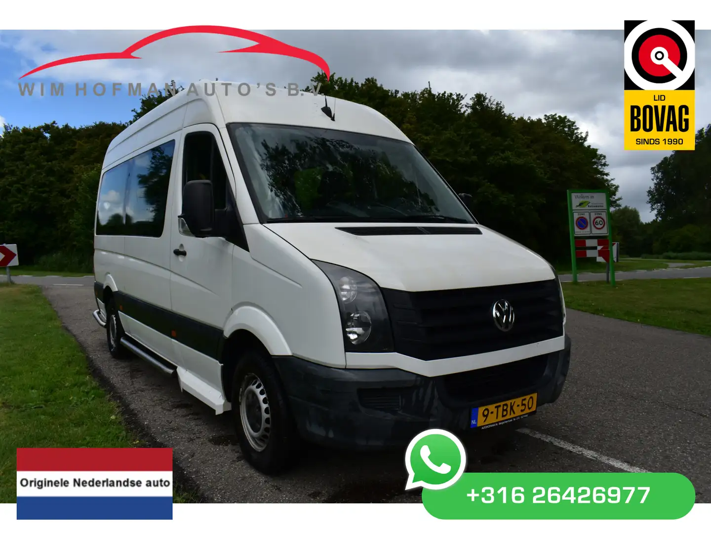 Volkswagen Crafter 35 2.0 TDI L2H1 Combi BM Airco Rolstoellift BPM Vr White - 1