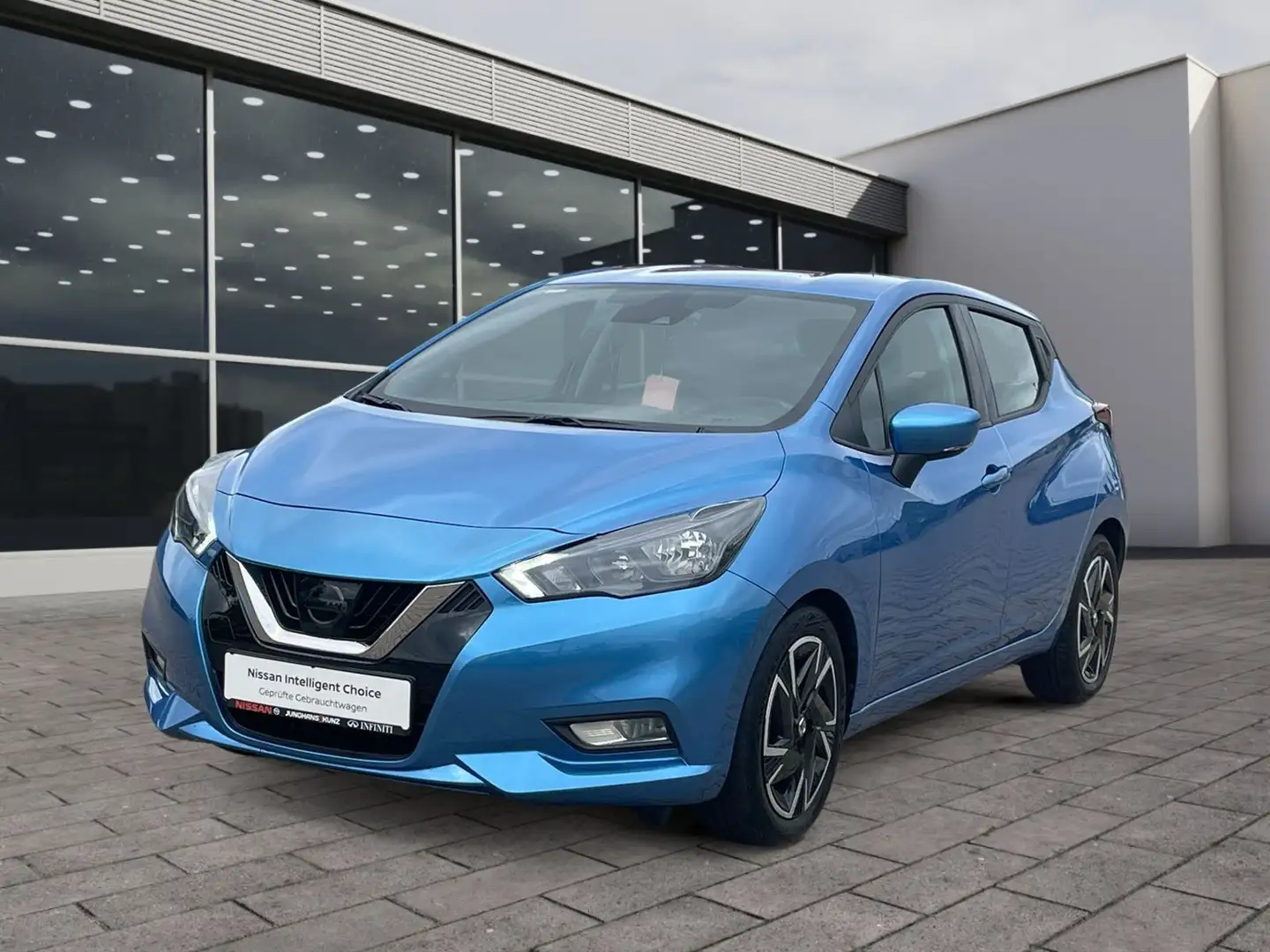 Nissan Micra 1.0 N-Way 92PS KLIMA | PDC | Sitzheizung Blau - 2