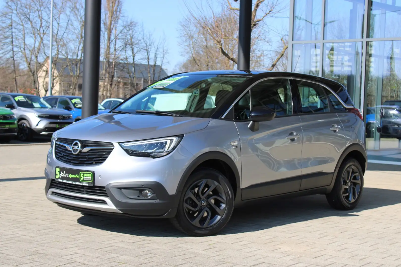 Opel Crossland X 1.2 Turbo 2020 LED Scheinwerfer, DAB Grau - 2