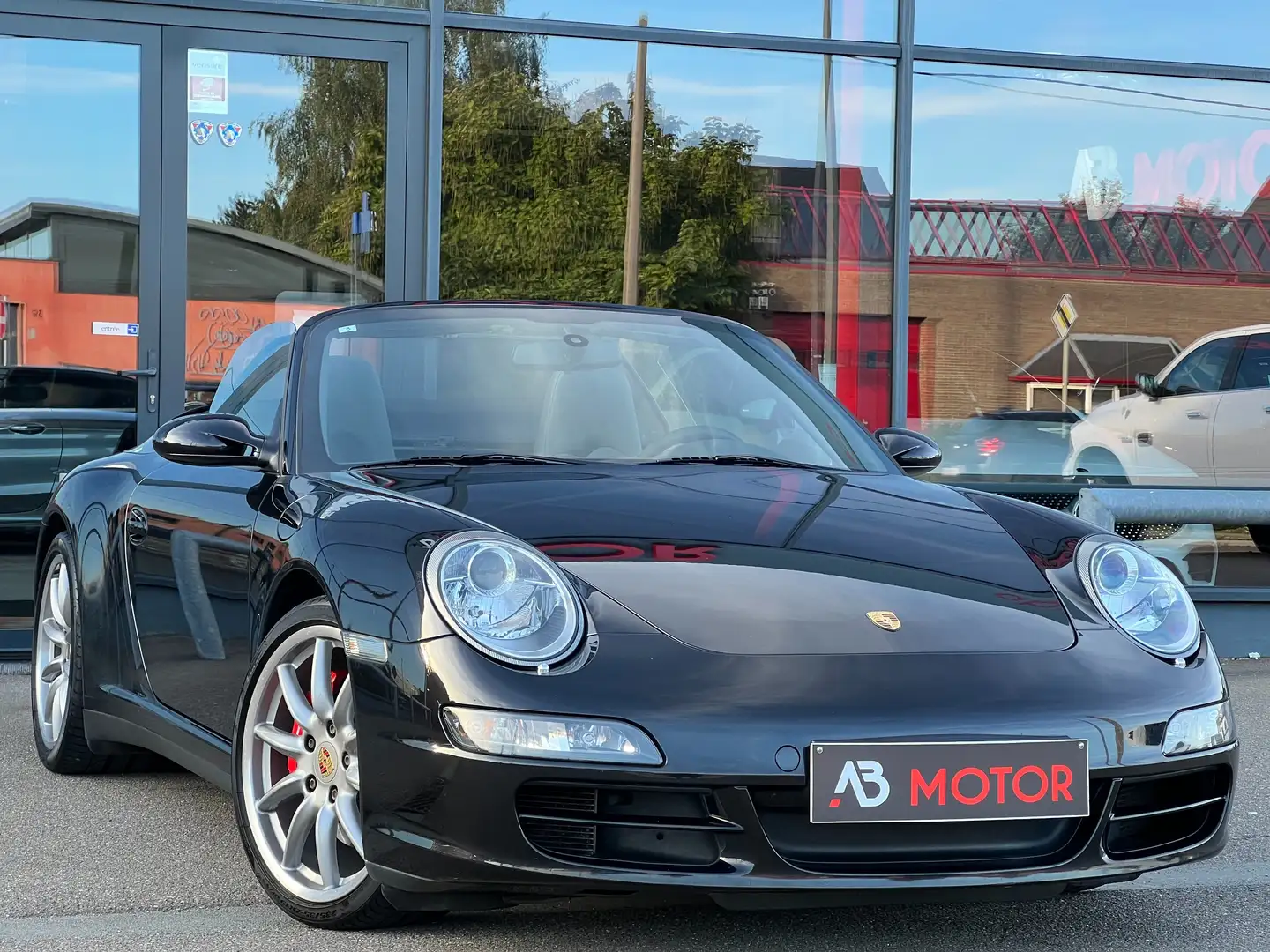 Porsche 911 997 3.8i CARRERA 4S 355CV CHRONO PASM XENON CUIR Zwart - 1