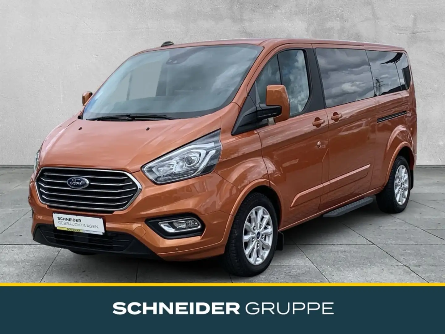 Ford Tourneo Custom 2.0 TDCI L2 Titanium X 9-Sitzer Orange - 1