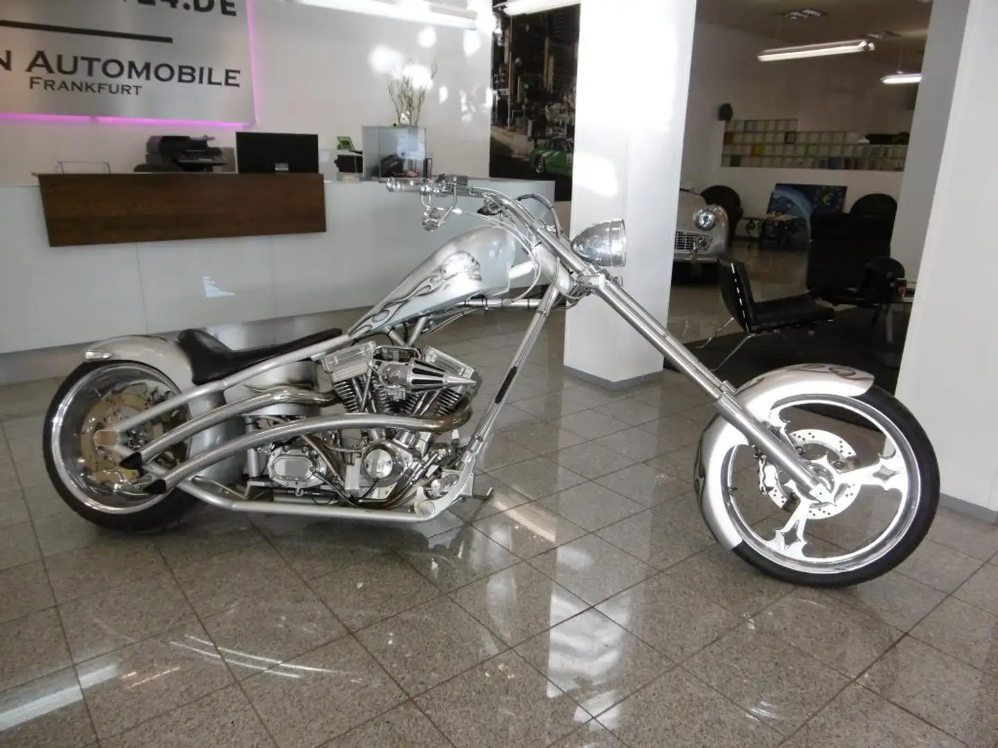 Harley-Davidson Power-Chopper mit Tüv Silver - 2