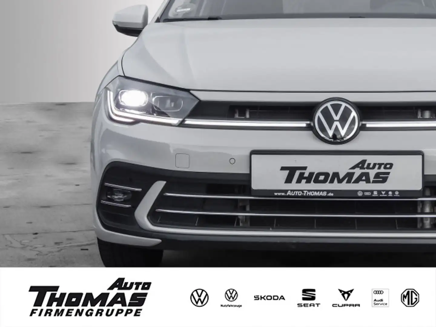 Volkswagen Polo Style 1.0 TSI DSG MATRIX+NAVI+PDC+RFK Grau - 1