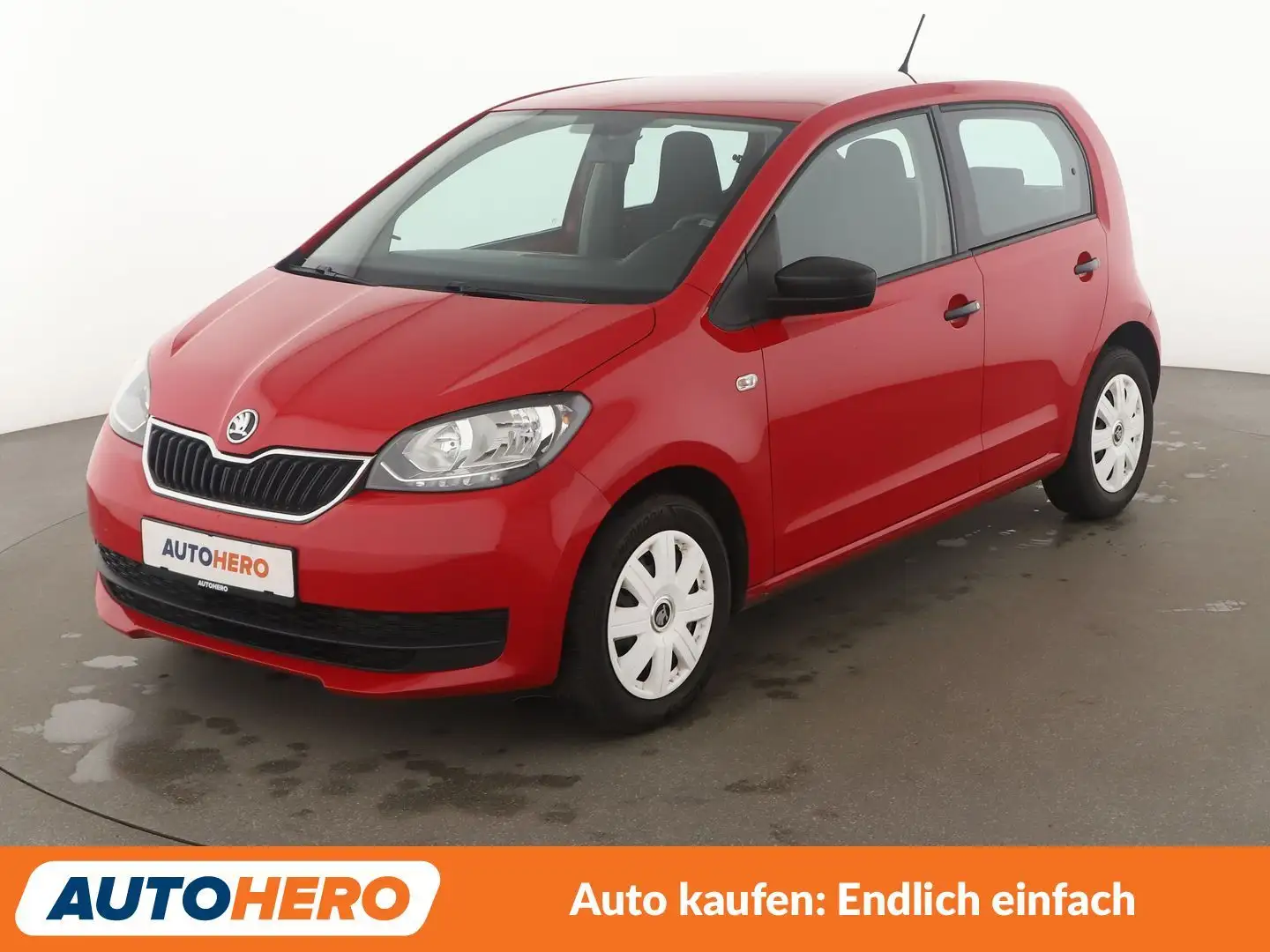 Skoda Citigo 1.0 MPI Active*KLIMA*GARANTIE* Rot - 1