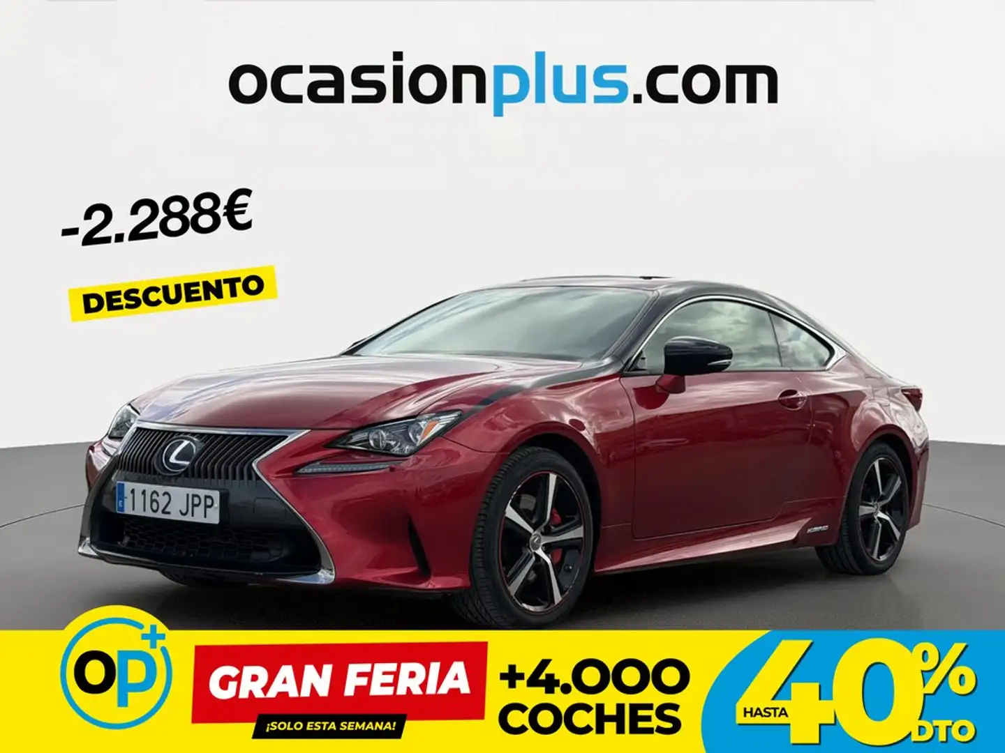 Lexus RC 300h Executive Rot - 1