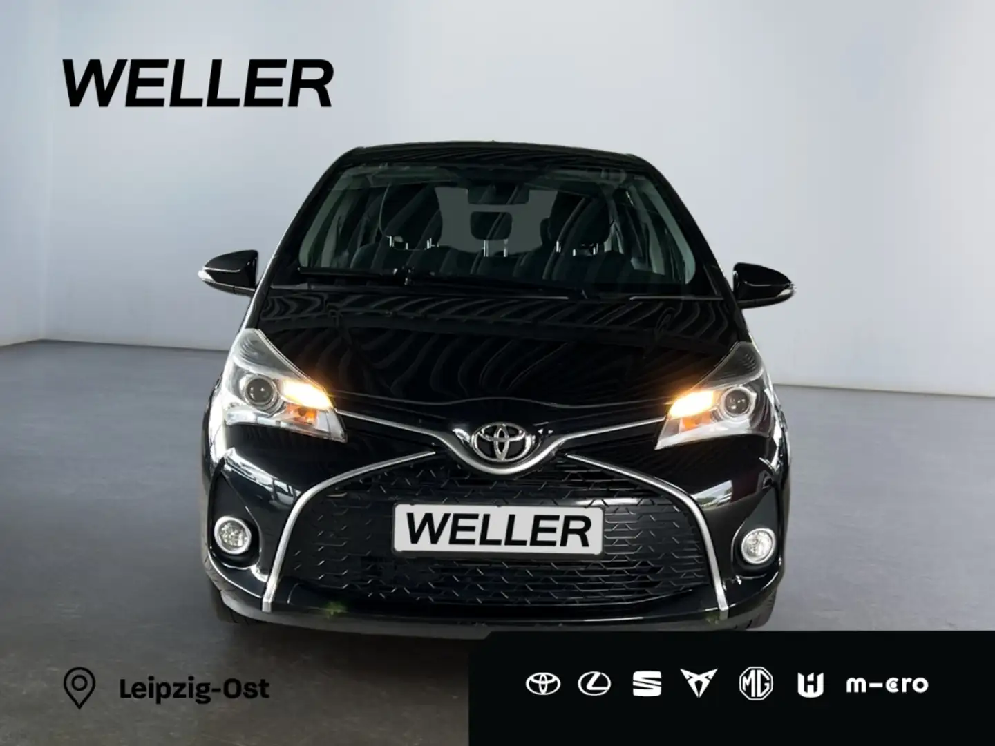 Toyota Yaris 1.33 Lounge *Kamera*SHZ*Spurhalte*Notbrems* Schwarz - 2