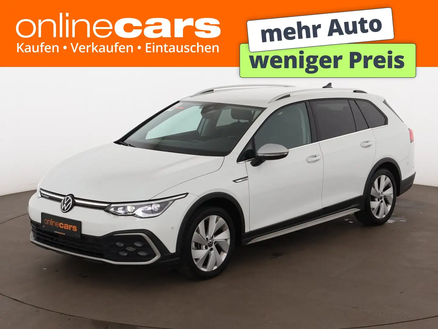 Volkswagen Golf Variant Golf VIII Variant 2.0 TDI 4Motion Alltrack Aut Weiß - 1