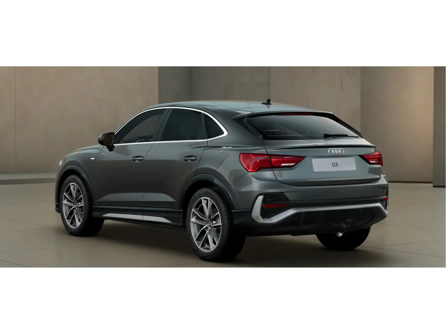 Audi Q3 Sportback 35 TFSI AHK/LED/NAVI 2x S line Grau - 2